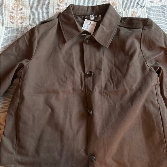 H&M Chocolate Brown Trench Coat - Picture 2 of 5